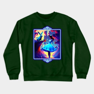 Alice in the Rabbitverse Crewneck Sweatshirt